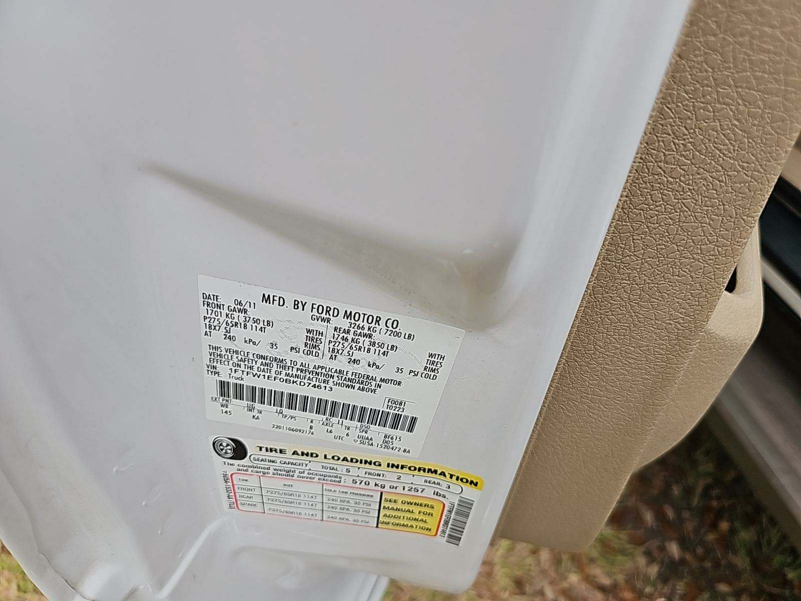 2011 Ford F-150 King Ranch AWD