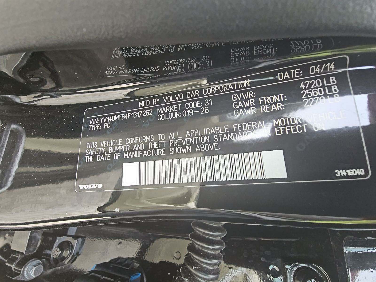 2015 Volvo S60 T5 Premier FWD