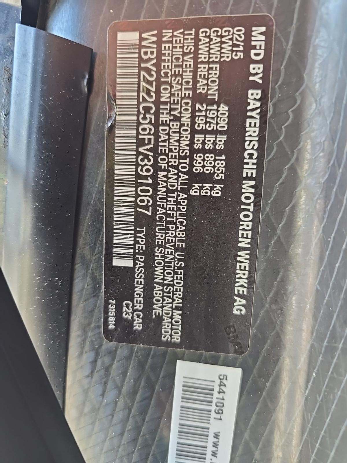 2015 BMW i8 Base AWD