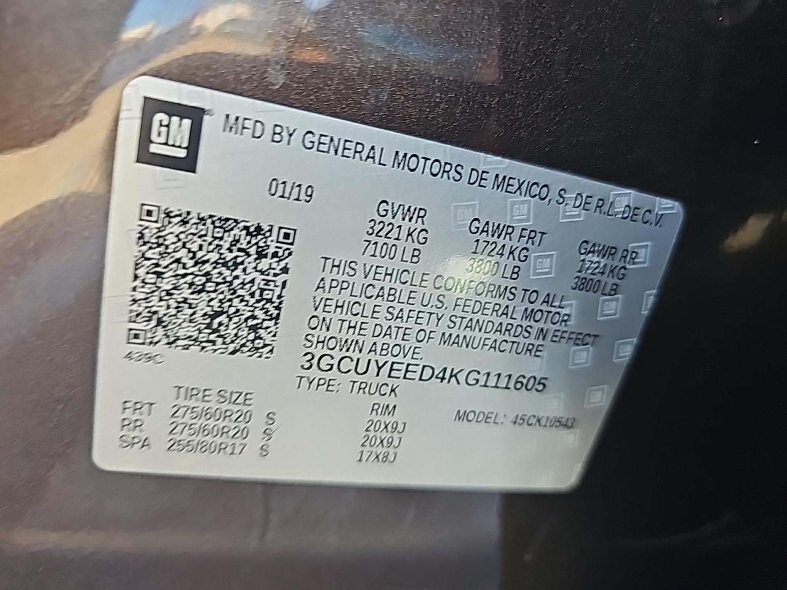 2019 Chevrolet Silverado 1500 RST AWD