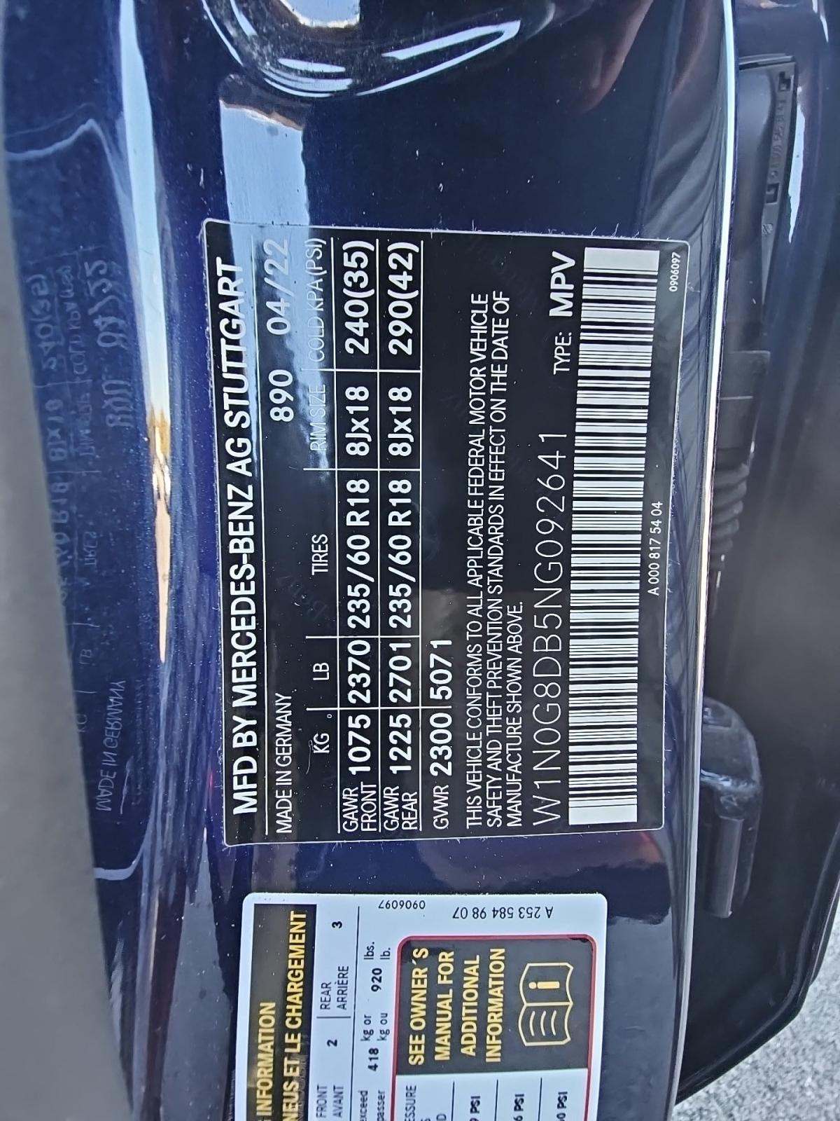 2022 Mercedes-Benz GLC GLC 300 RWD