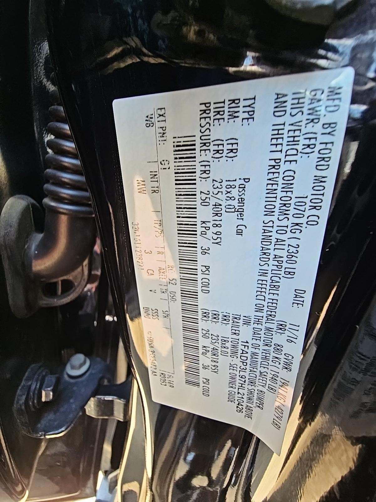 2017 Ford Focus ST FWD