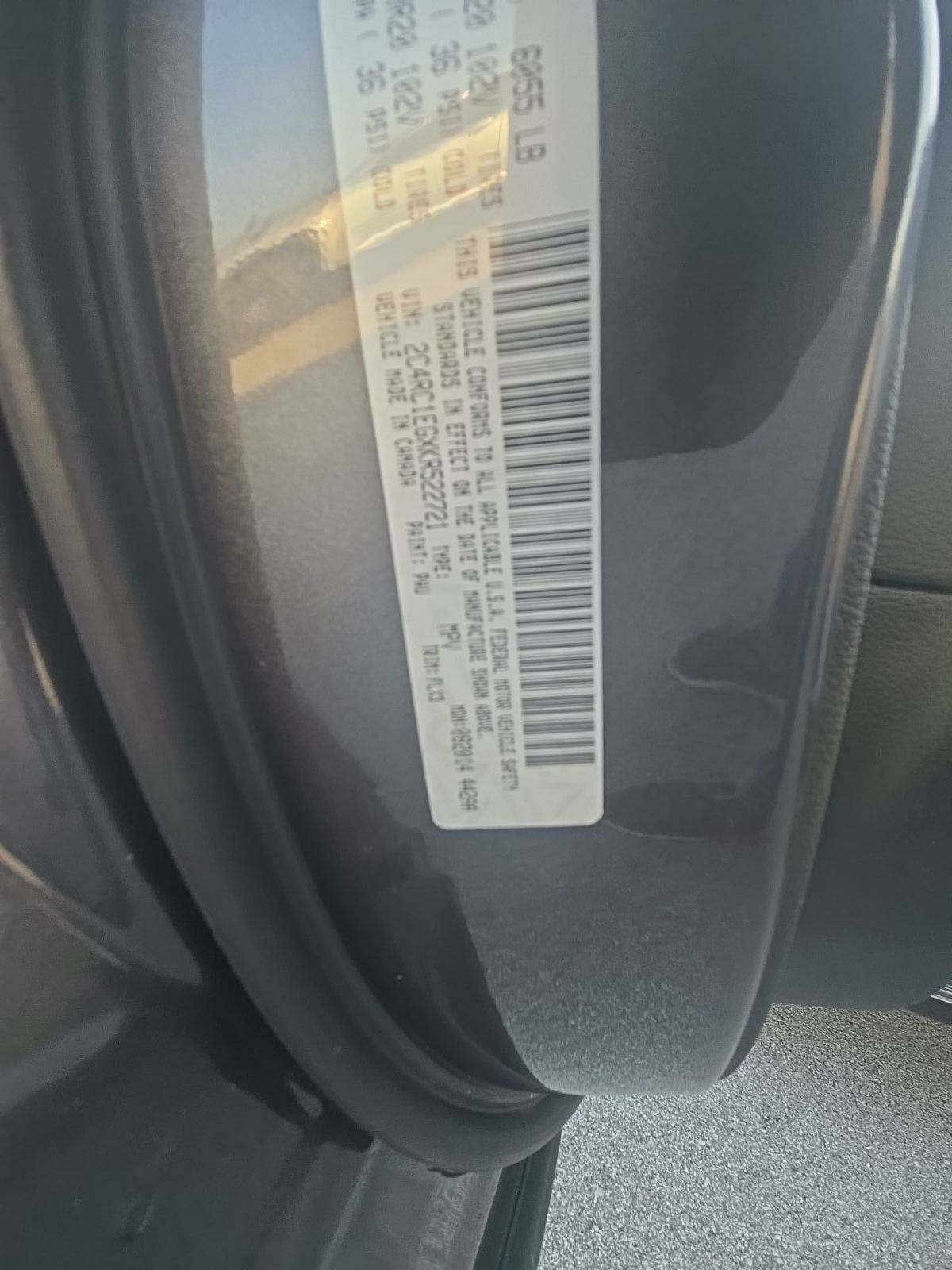 2019 Chrysler Pacifica Touring L Plus FWD