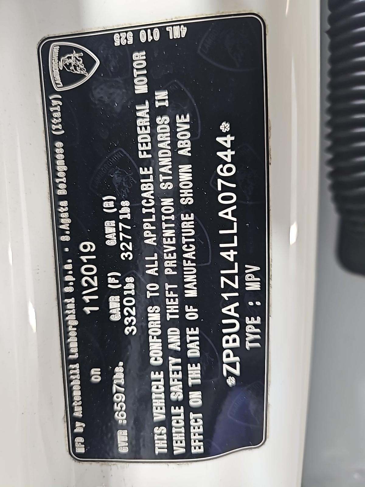 2020 Lamborghini Urus Base AWD