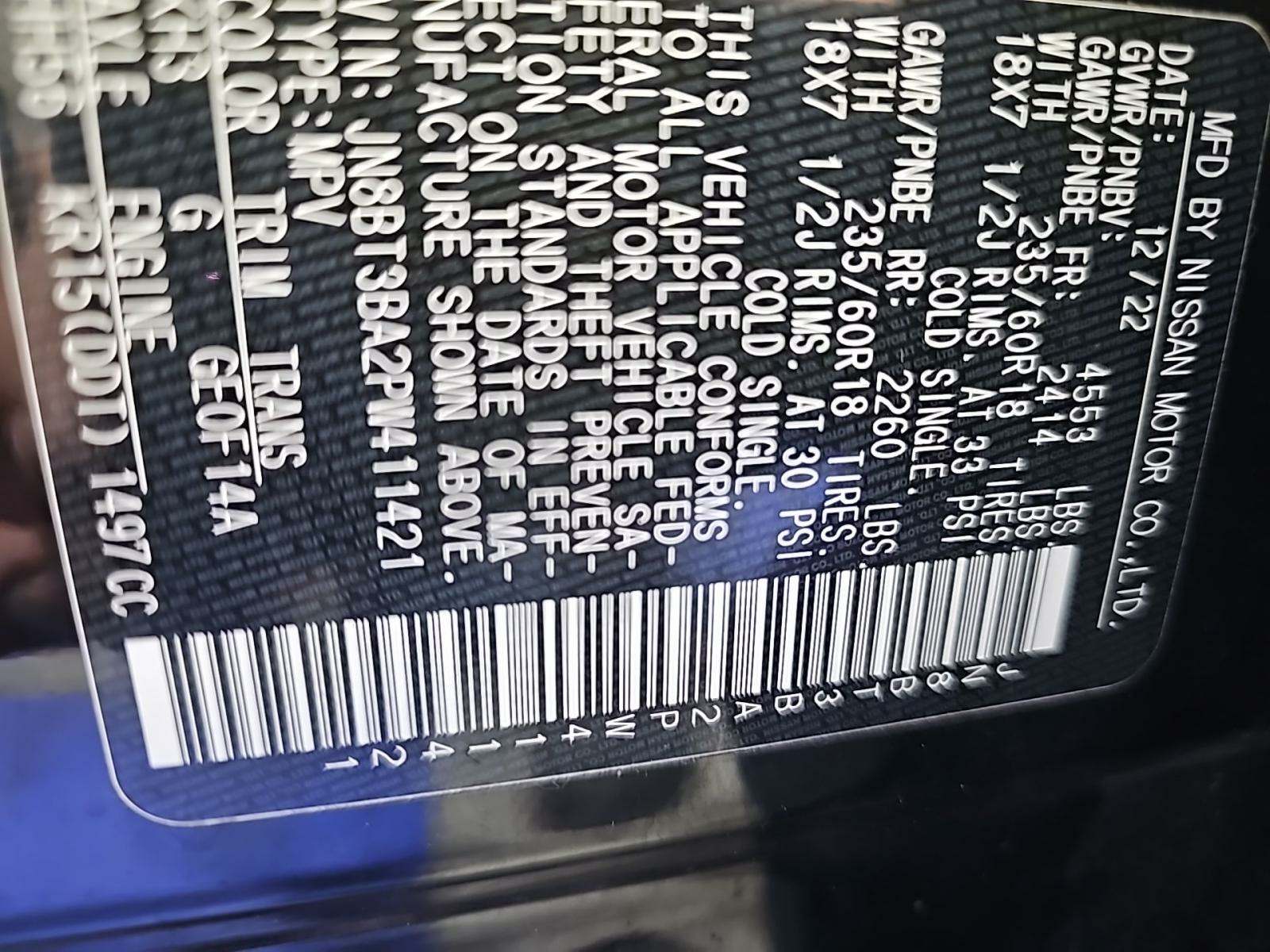 2023 Nissan Rogue SV FWD