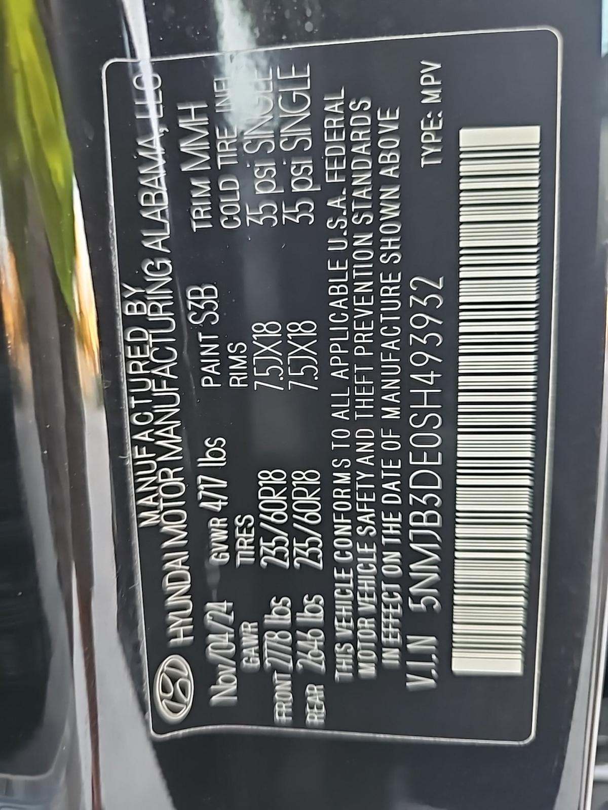 2025 Hyundai Tucson SEL FWD