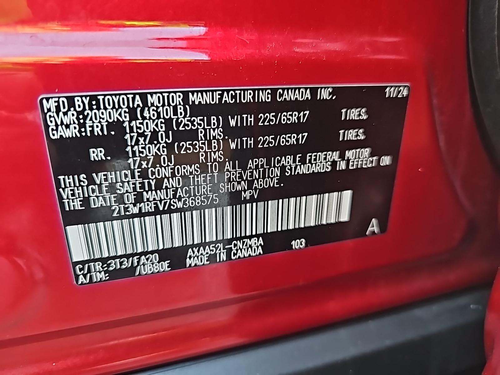 2025 Toyota RAV4 XLE FWD