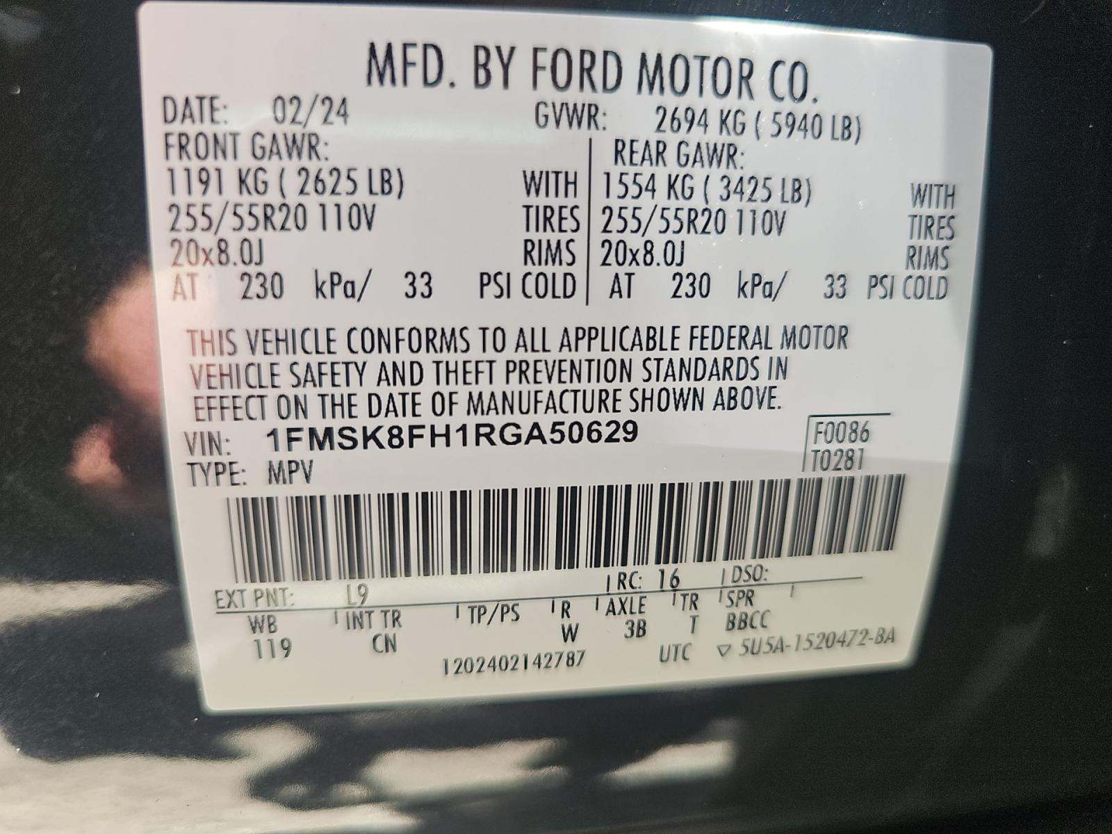 2024 Ford Explorer Limited AWD
