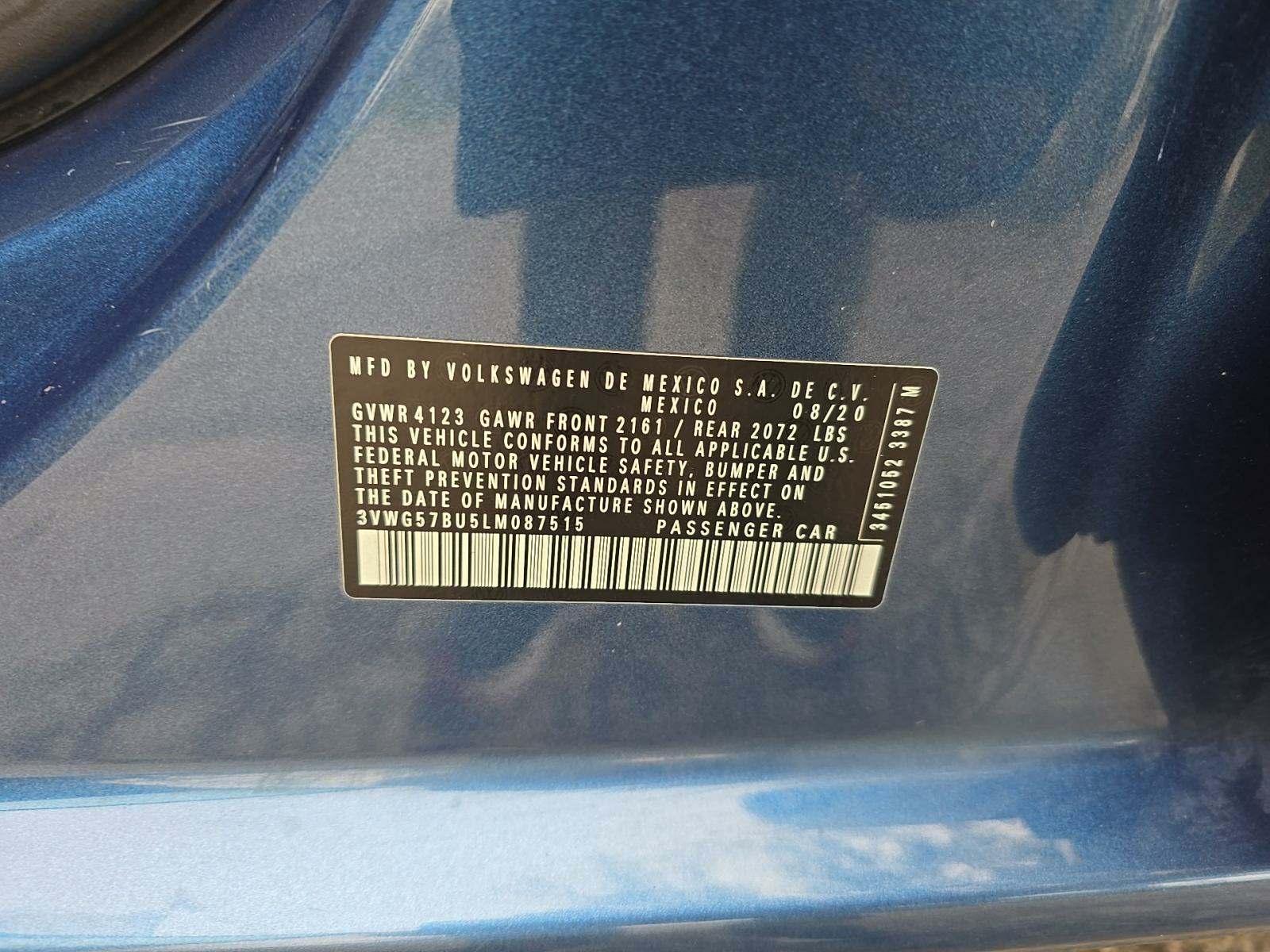 2020 Volkswagen Jetta 1.4T SEL Premium FWD