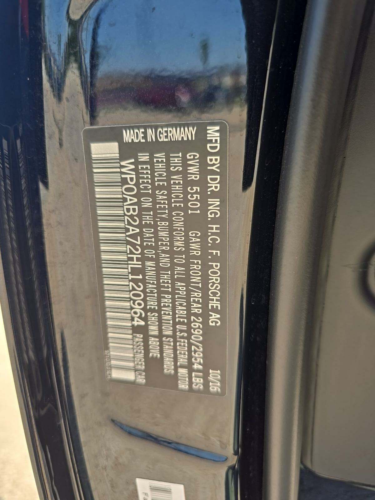 2017 Porsche Panamera 4S AWD