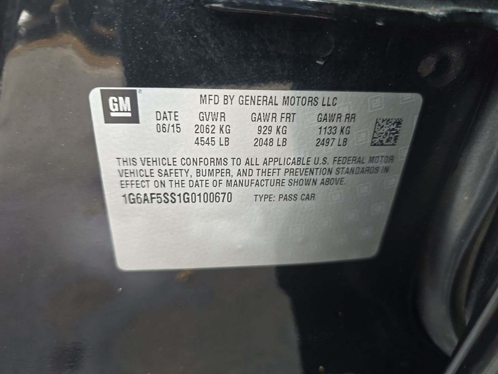 2016 Cadillac ATS Premium RWD