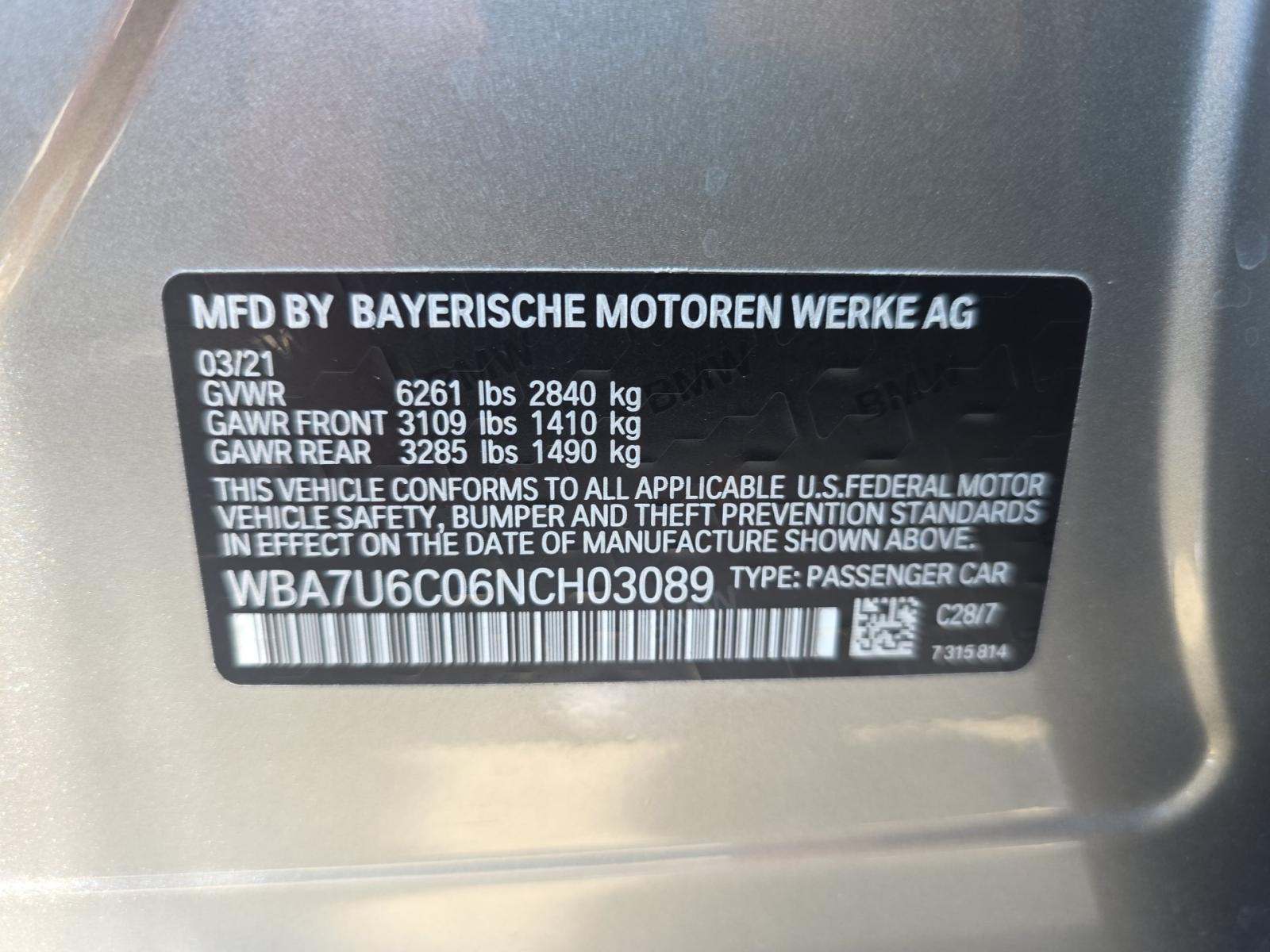 2022 BMW 7 Series M760i xDrive AWD