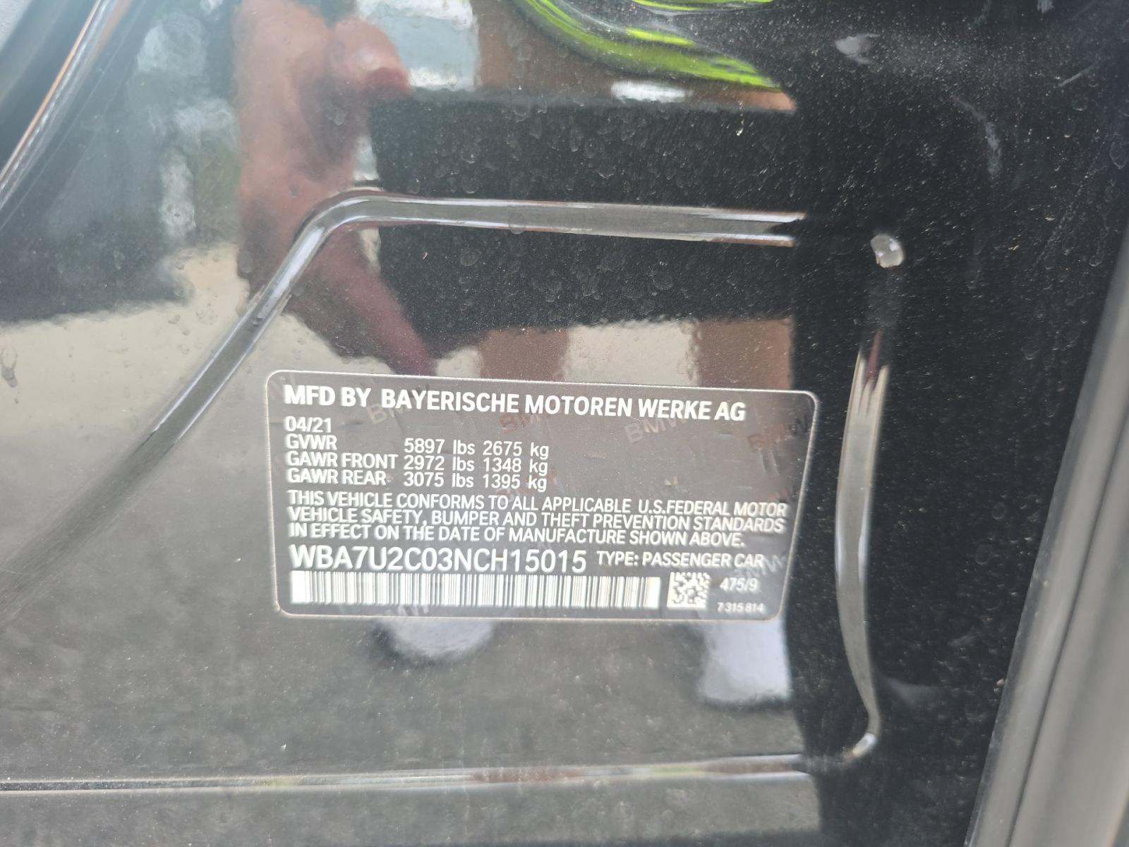 2022 BMW 7 Series 750i xDrive AWD