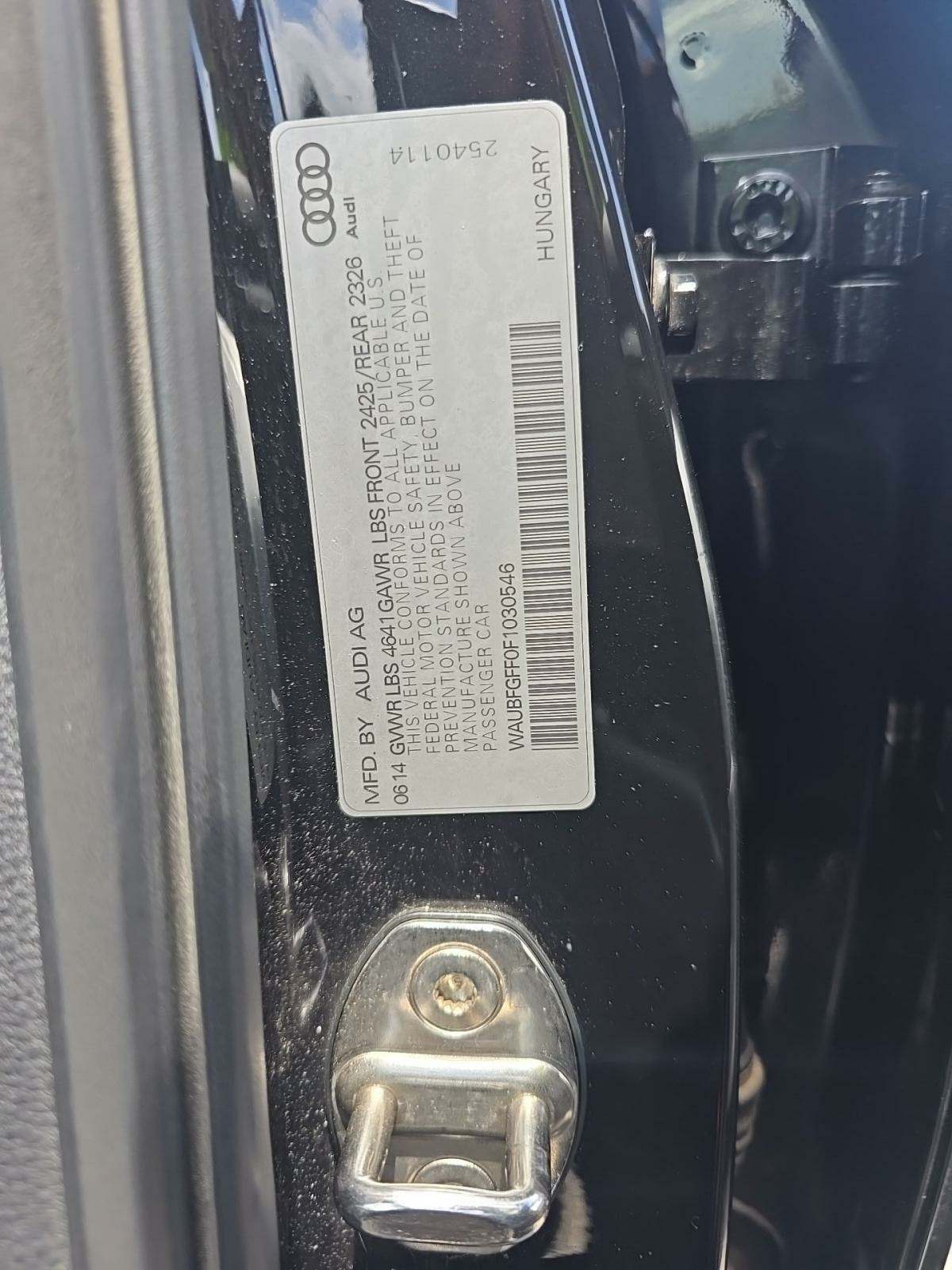 2015 Audi S3 Premium Plus AWD