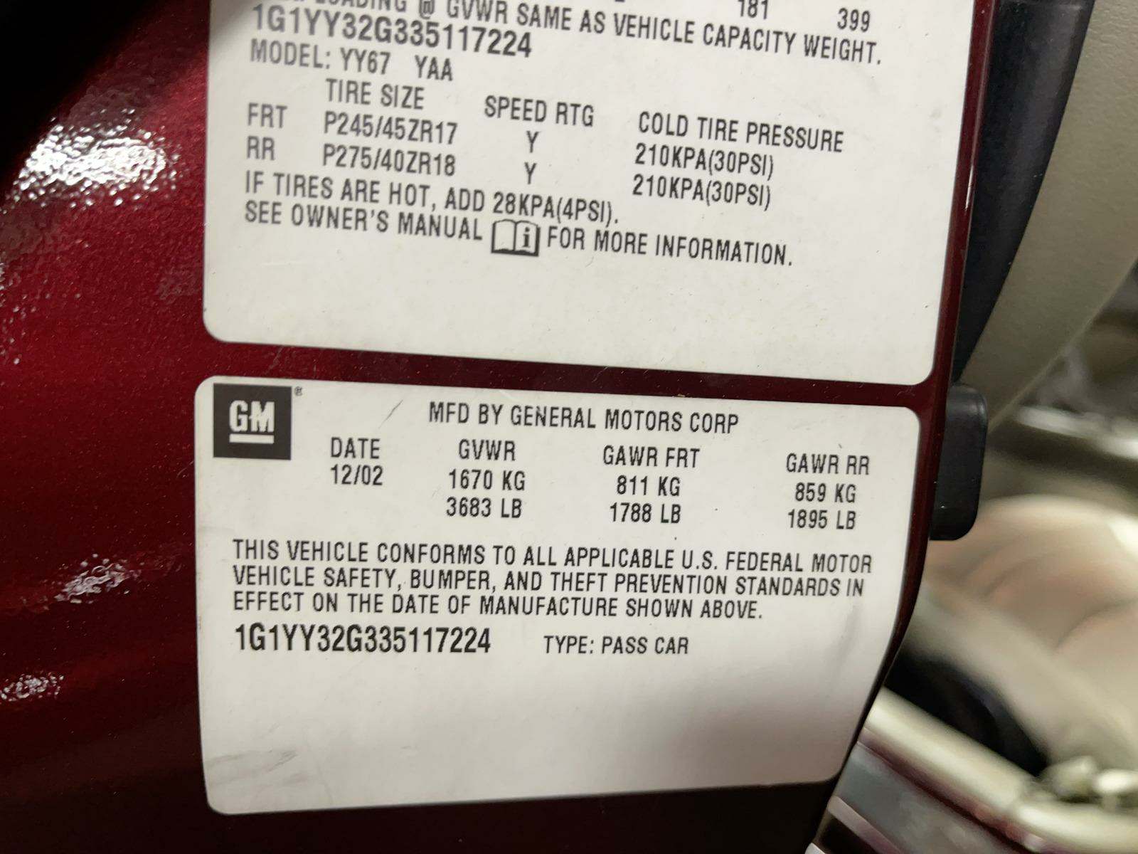 CHEVROLET 2D CONVERTIBLE - 4