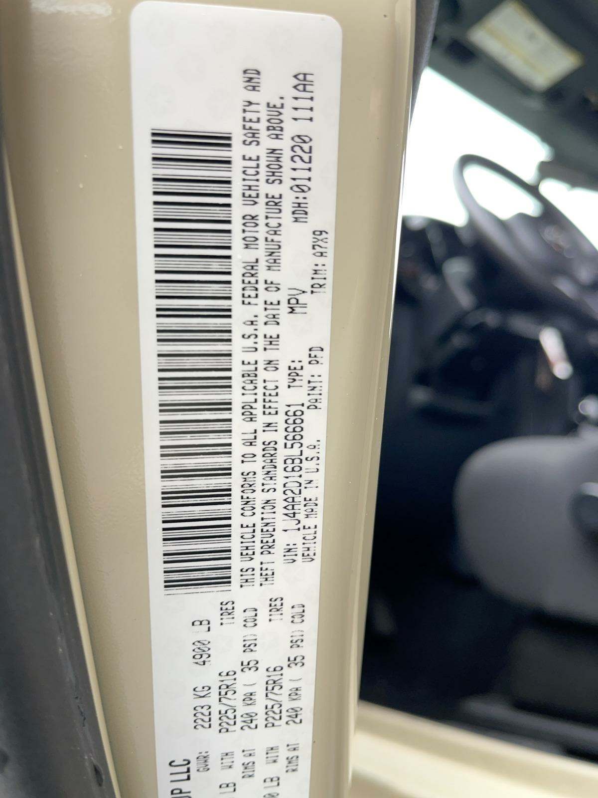 2011 Jeep Wrangler Sport AWD