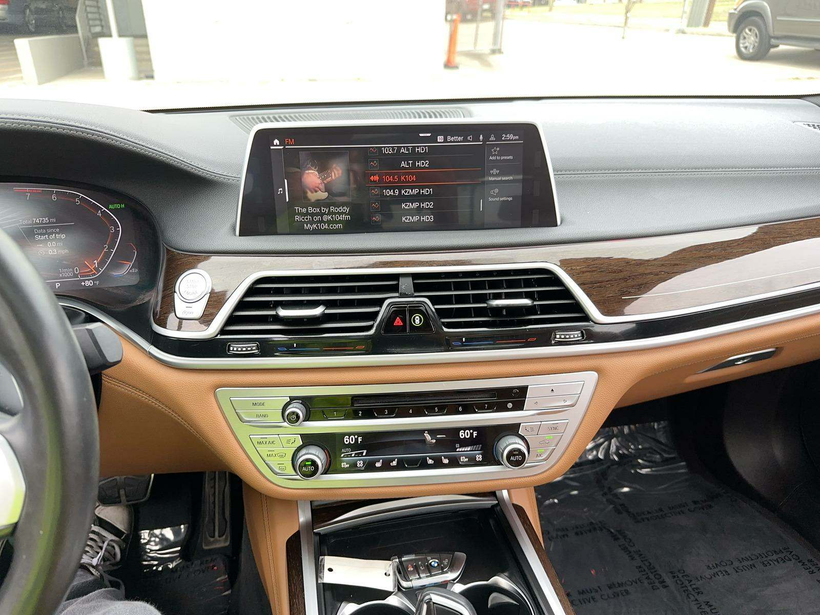 2020 BMW 7 Series 740i M SPORT LINE RWD