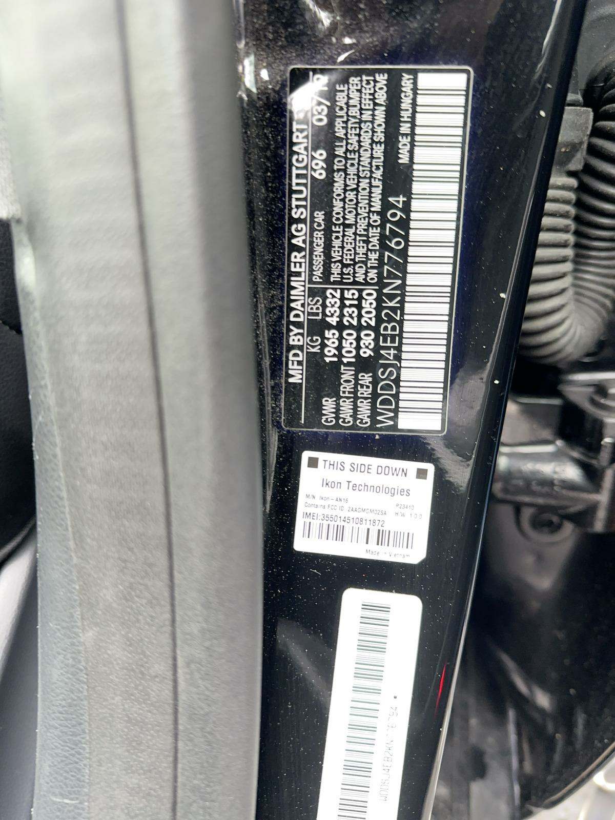 2019 Mercedes-Benz CLA CLA 250 FWD