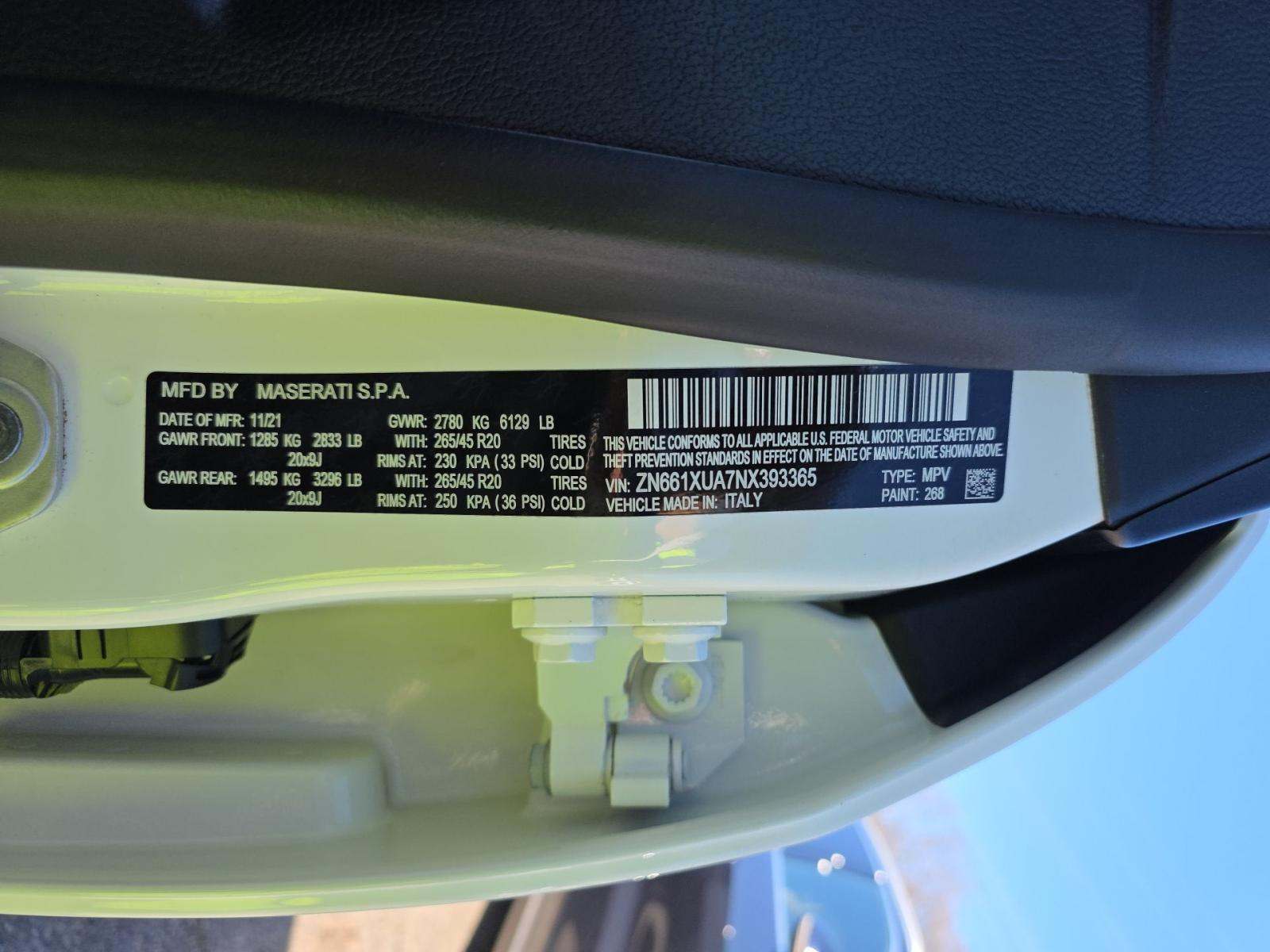 2022 Maserati Levante GT AWD