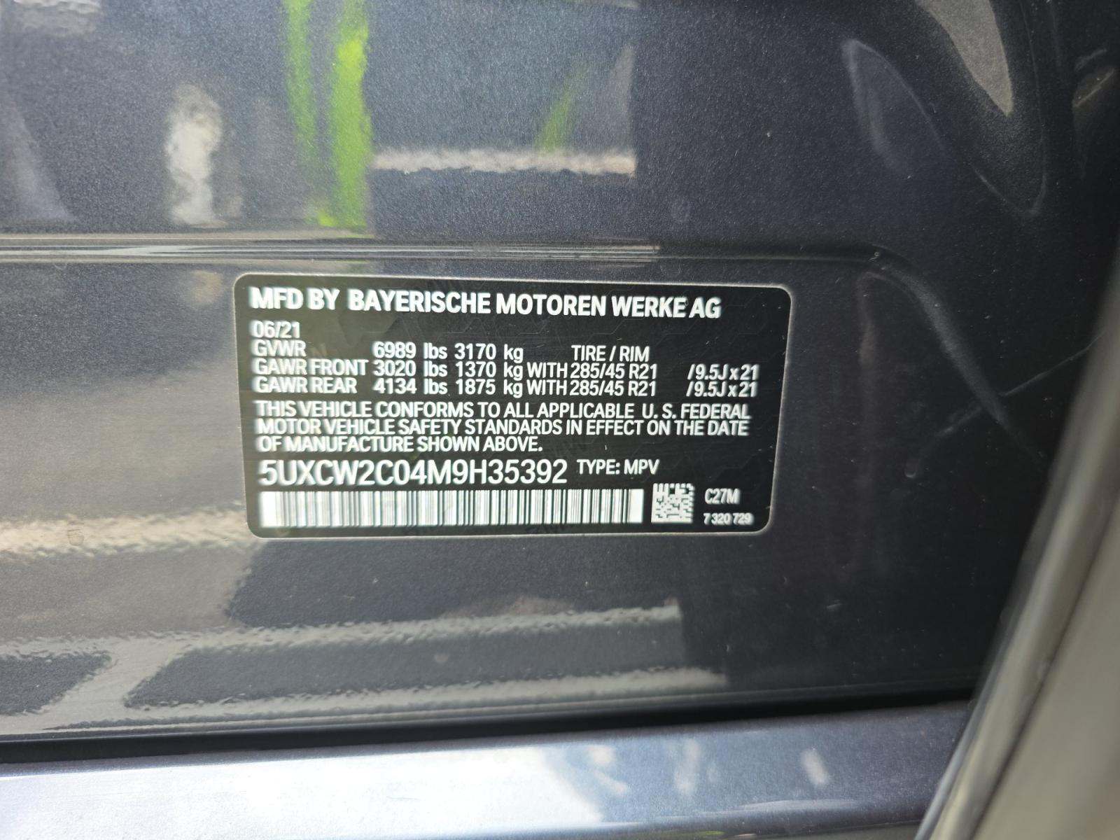 2021 BMW X7 xDrive40i AWD