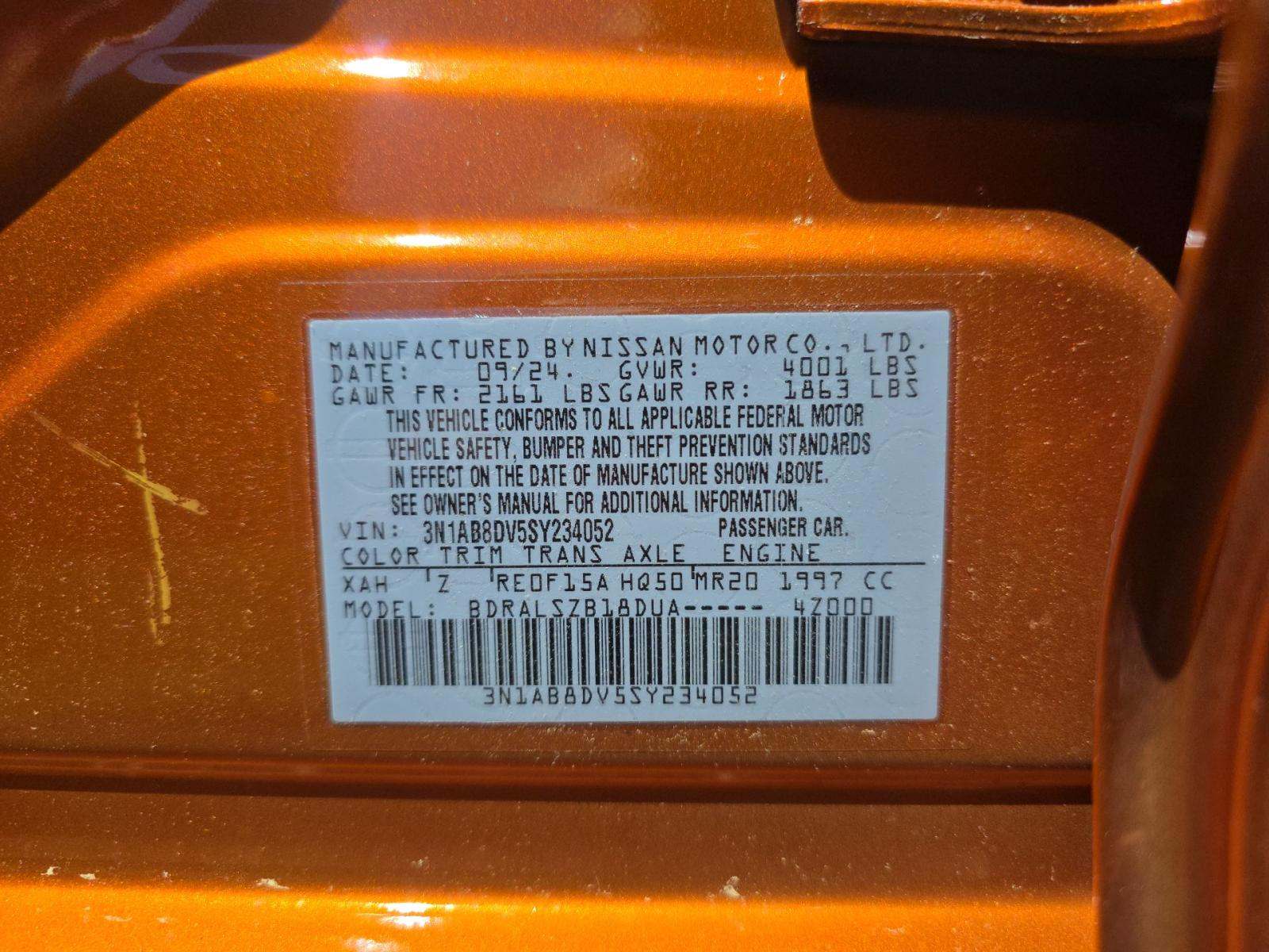 NISSAN SENTRA - 5