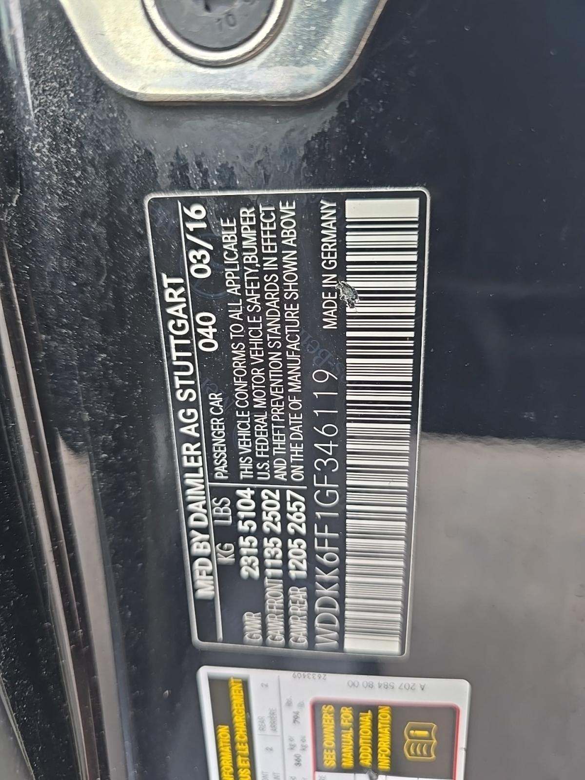 2016 Mercedes-Benz E-Class E 400 RWD