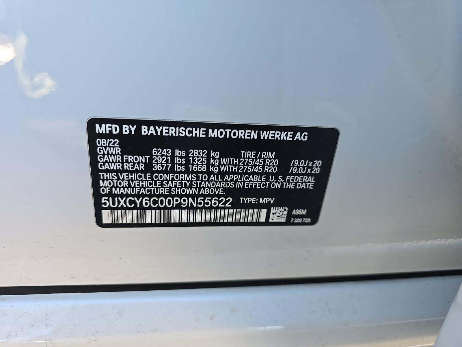 2023 BMW X6 xDrive40i AWD