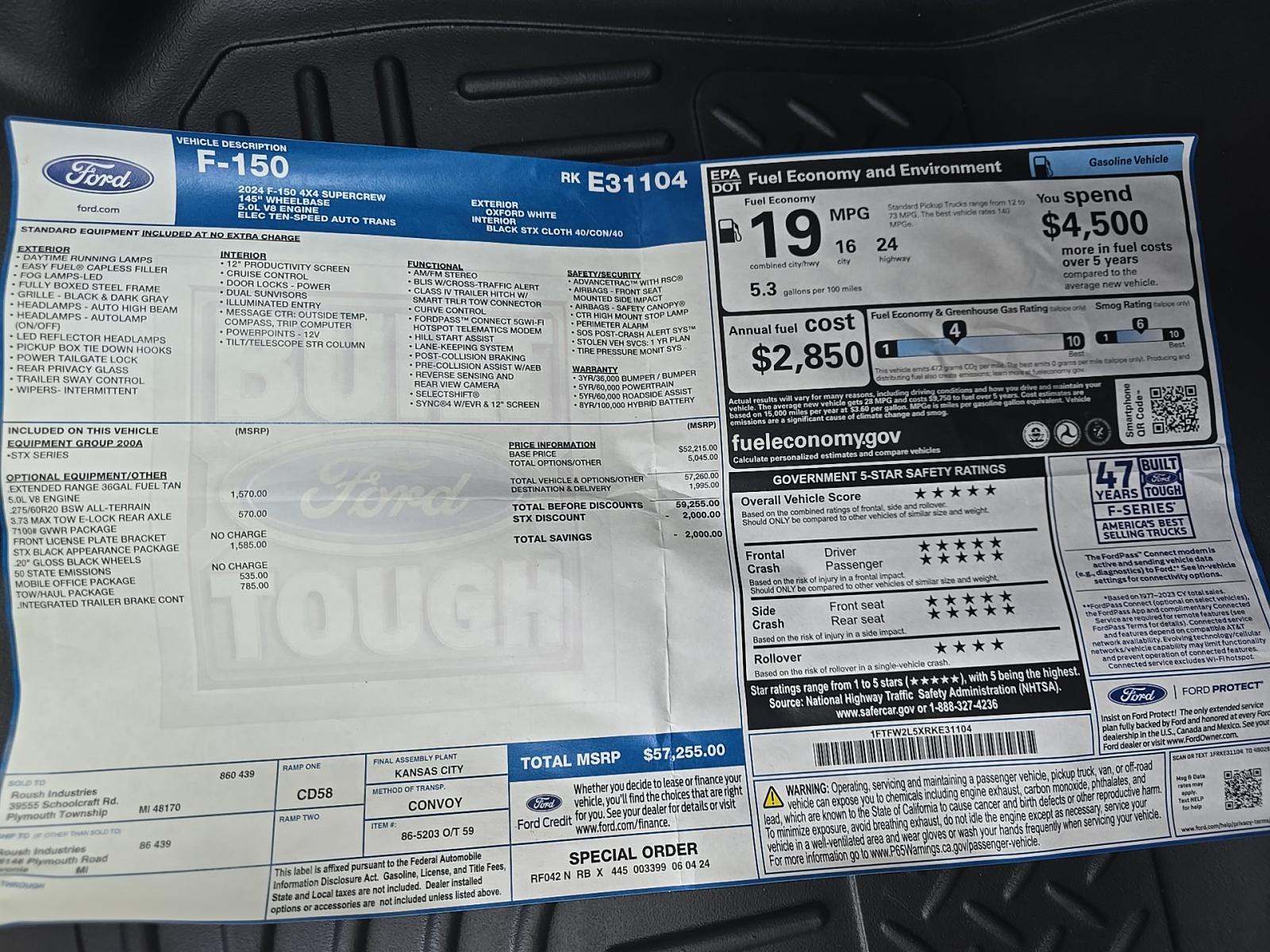 2024 Ford F-150 STX AWD
