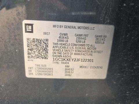 CHEVROLET HIGH COUNTRY - 1