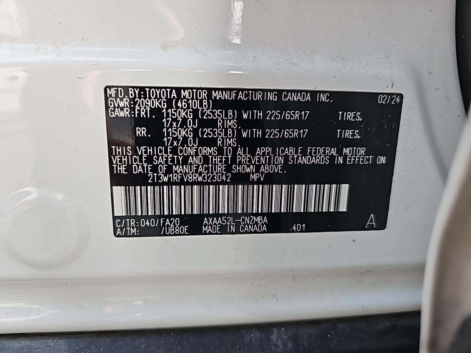 2024 Toyota RAV4 XLE FWD