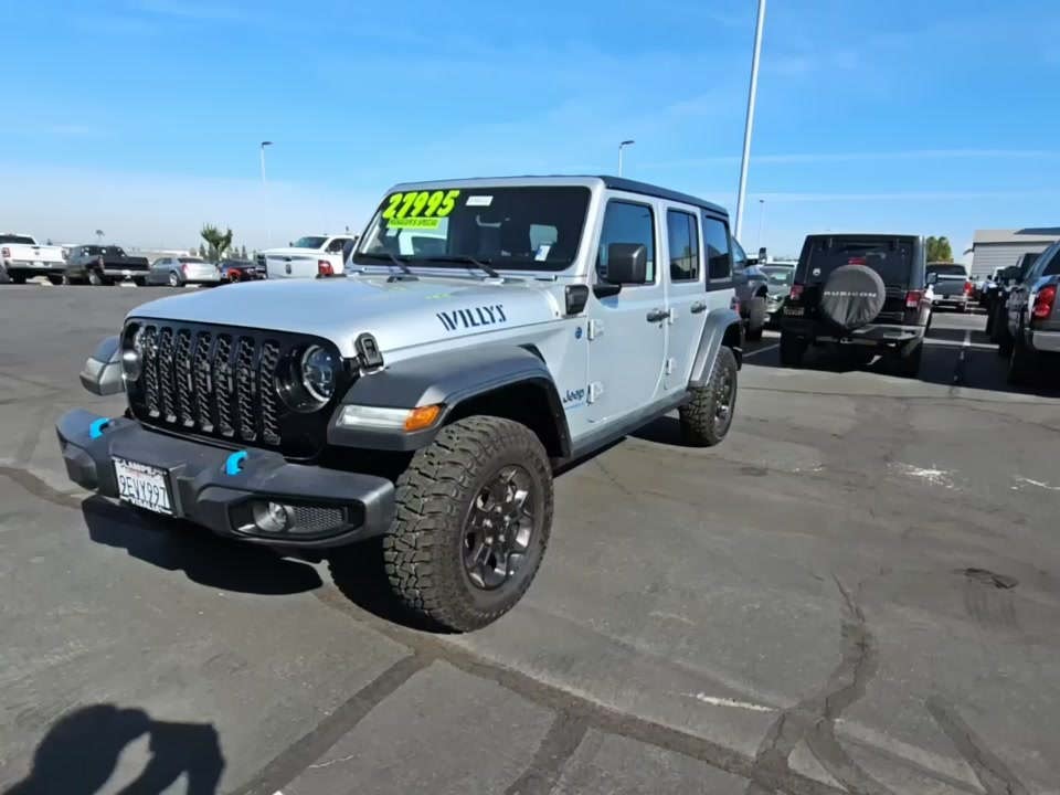 2023 Jeep Wrangler 4xe Willys AWD