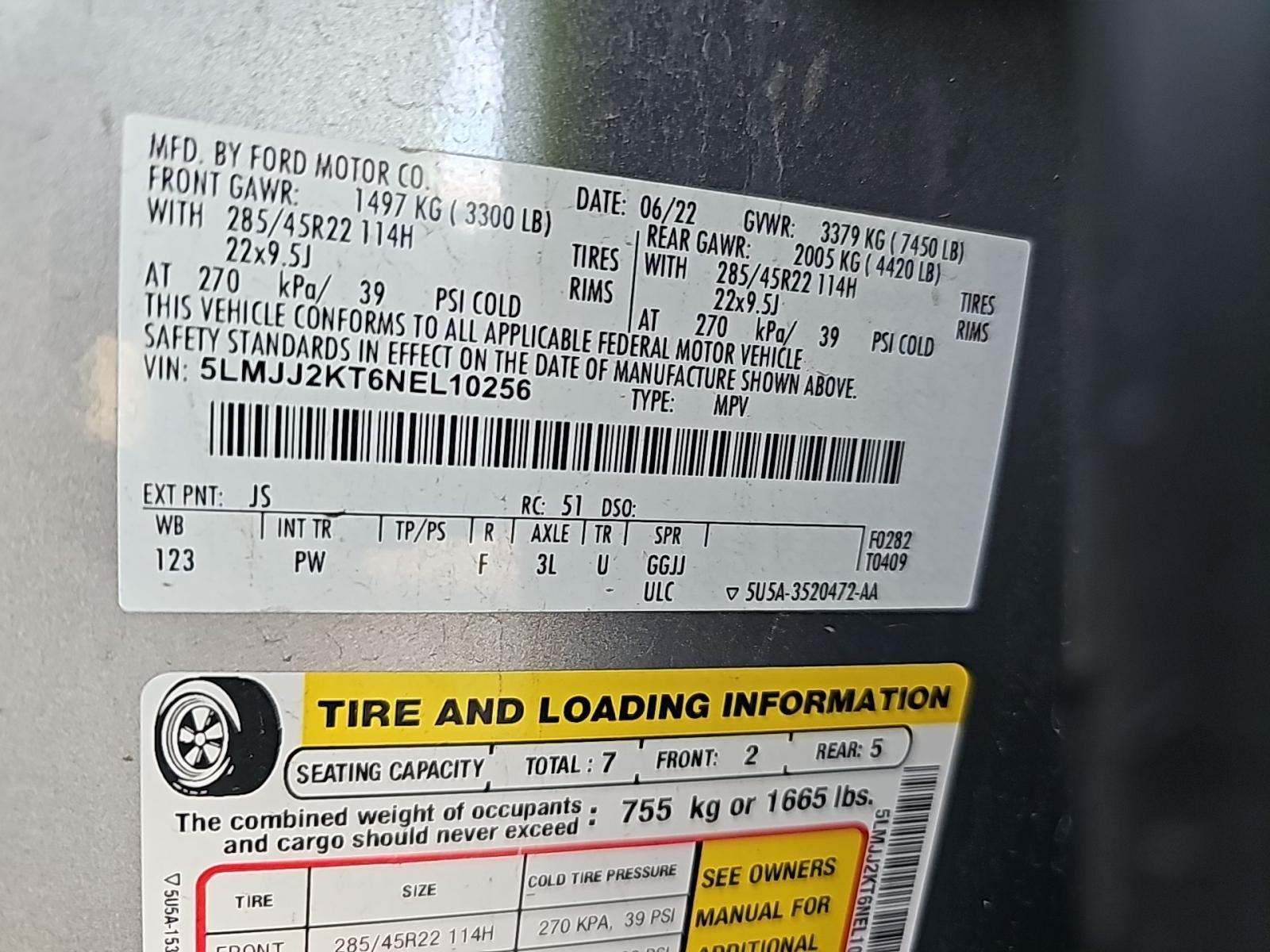 2022 Lincoln Navigator Reserve RWD