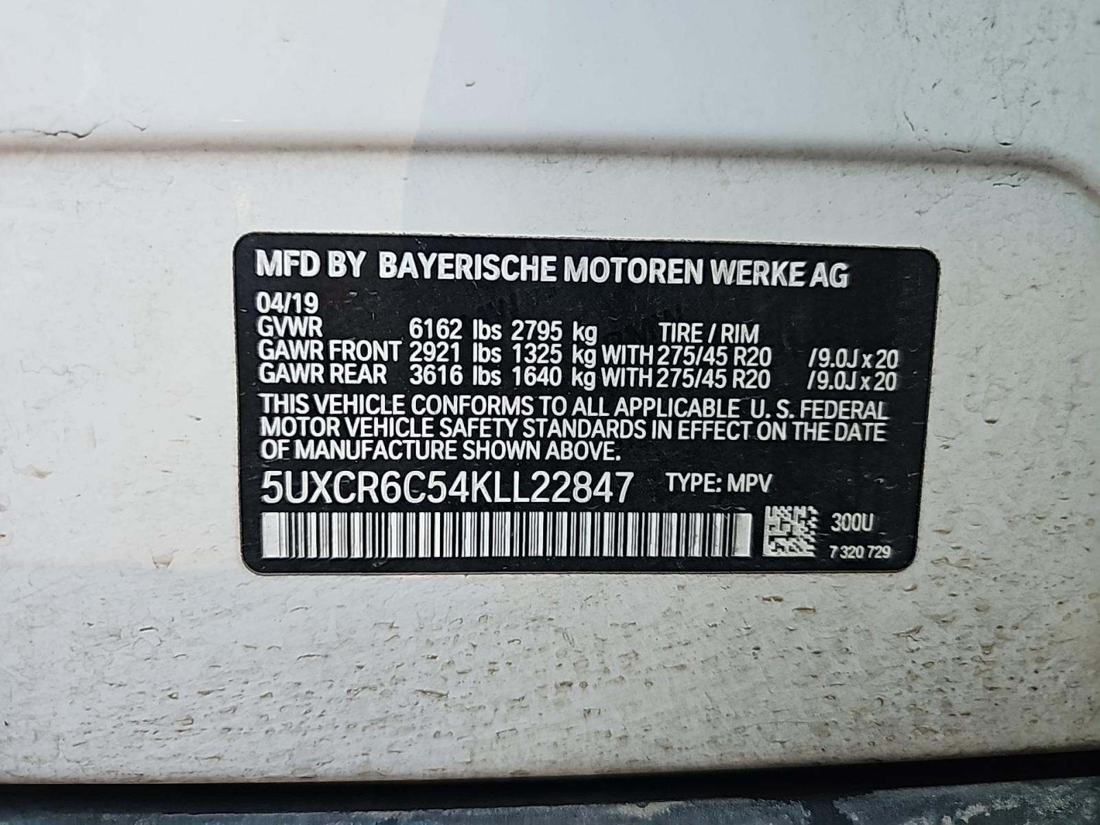 2019 BMW X5 xDrive40i AWD