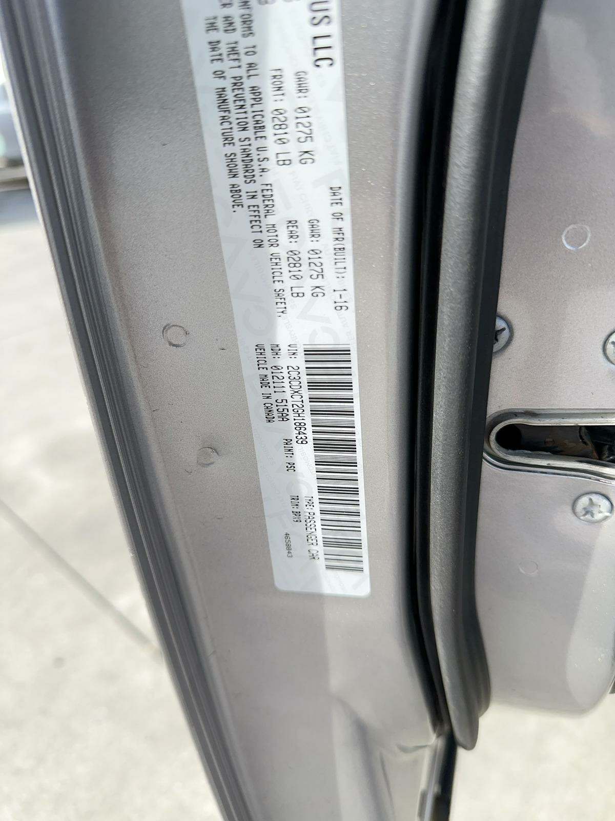 2016 Dodge Charger R/T RWD