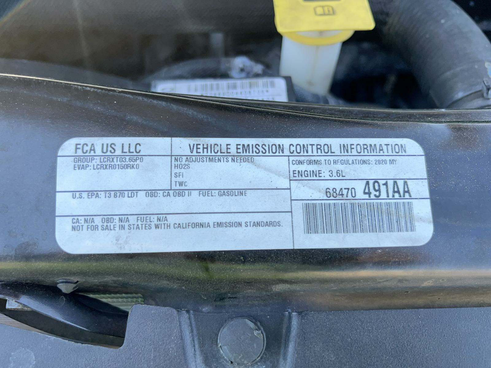 2020 Dodge Grand Caravan SXT FWD