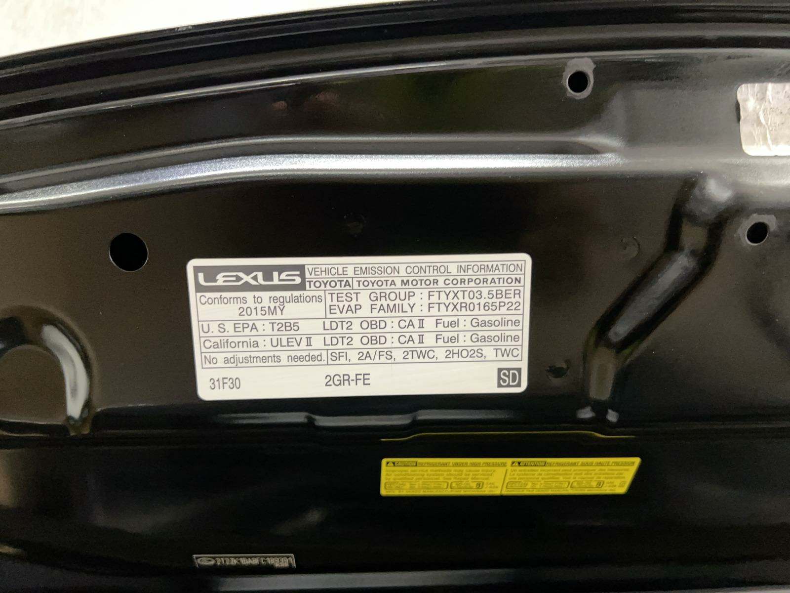 2015 Lexus RX 4D SUV FWD