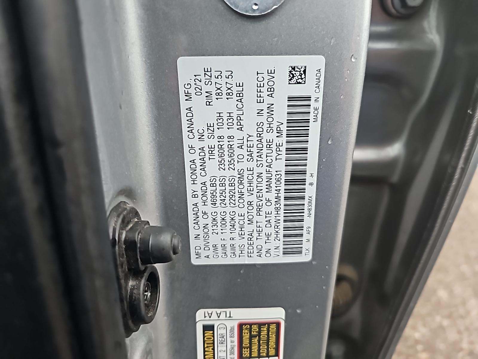 2021 Honda CR-V EX-L FWD