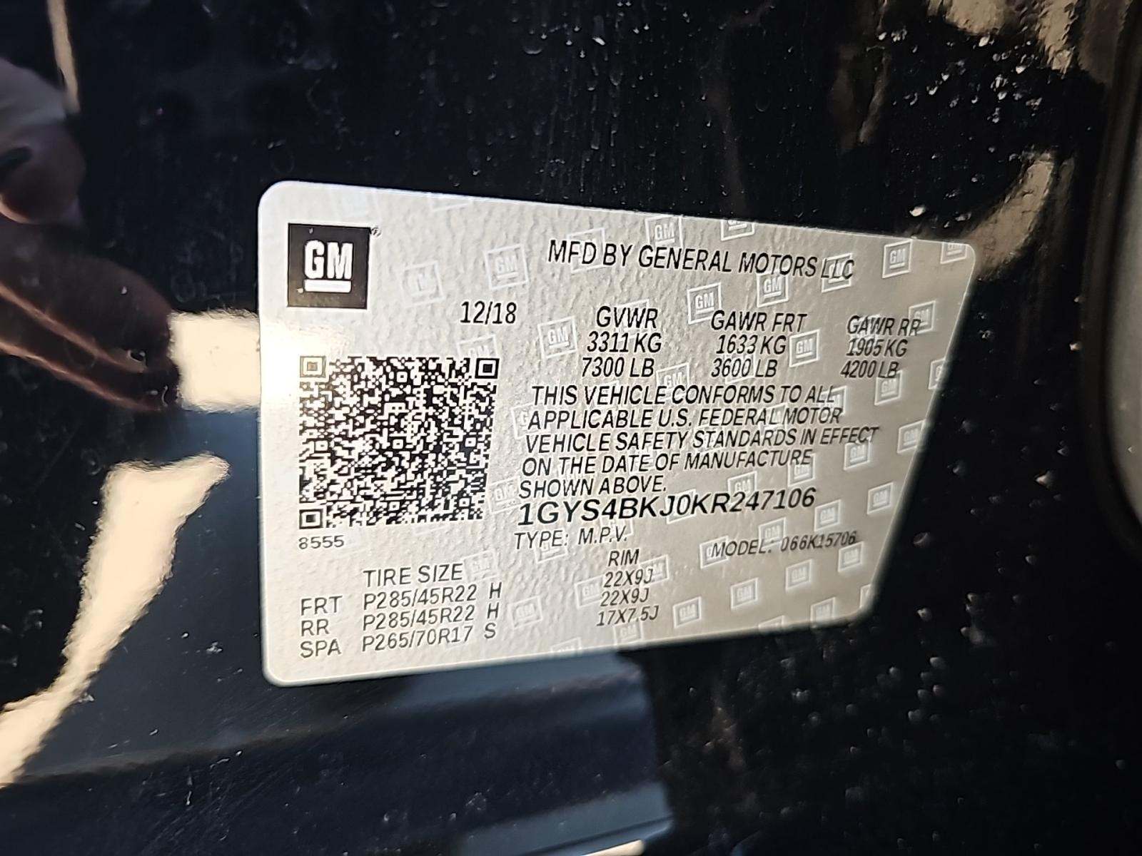 2019 Cadillac Escalade Luxury AWD