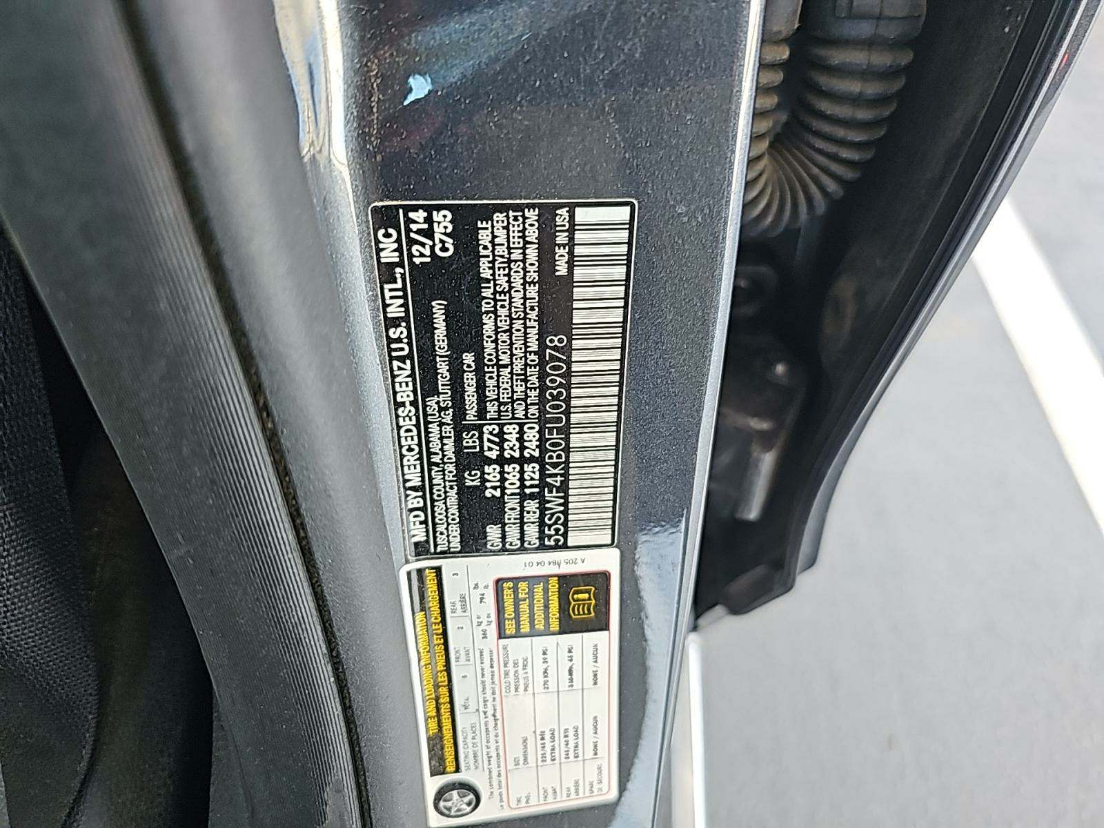 2015 Mercedes-Benz C-Class C 300 AWD