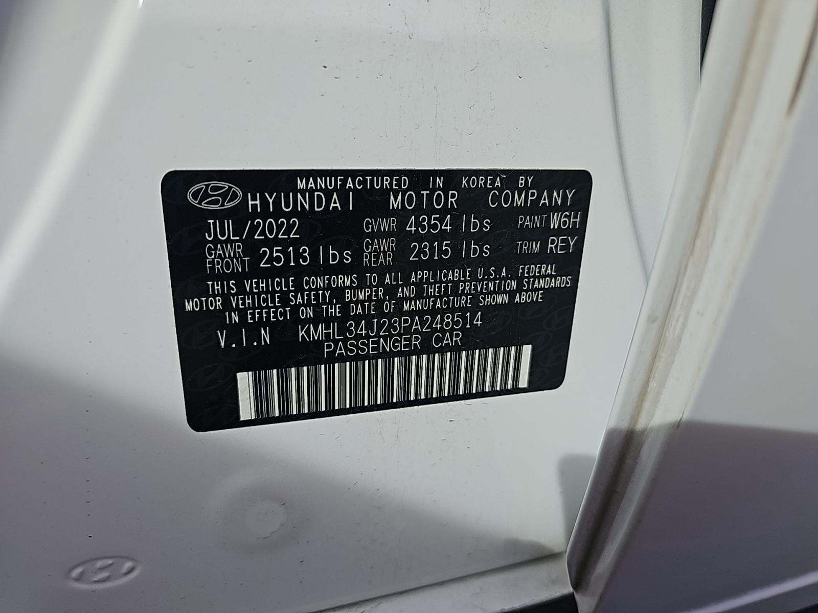 2023 Hyundai Sonata Limited FWD