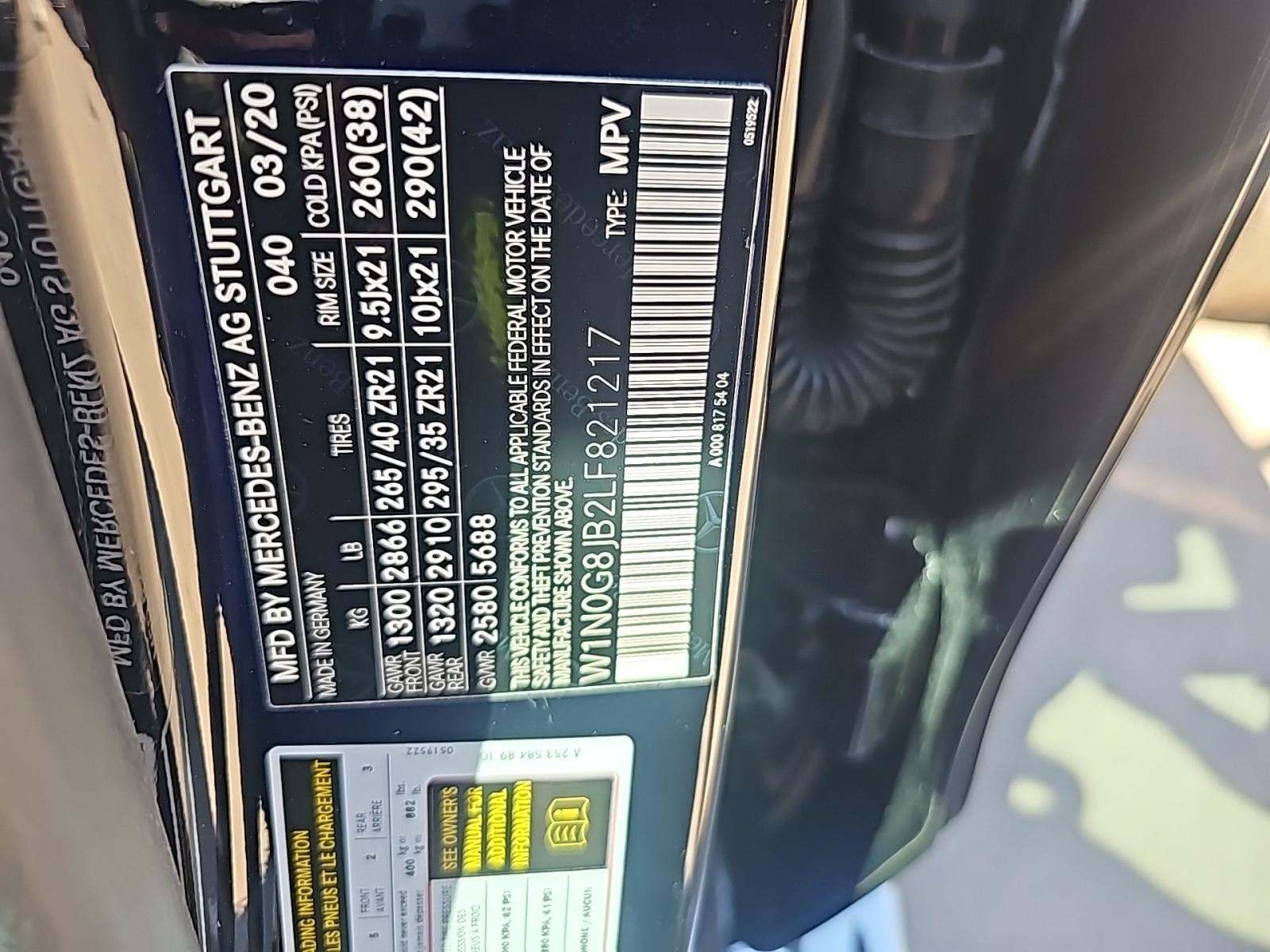 2020 Mercedes-Benz GLC AMG GLC 63 AWD