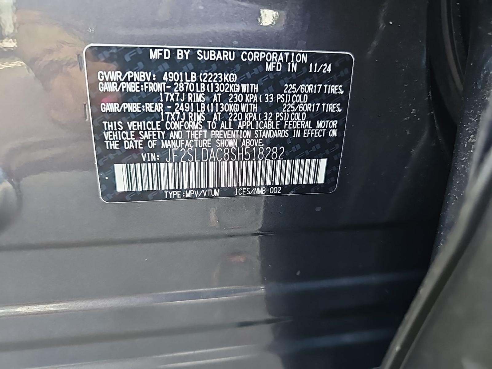 2025 Subaru Forester Base AWD