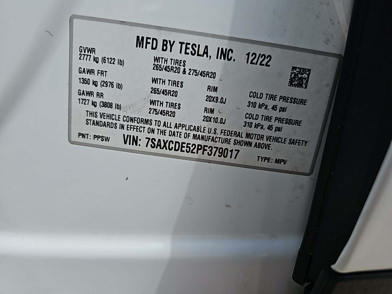 2023 Tesla Model X Base AWD
