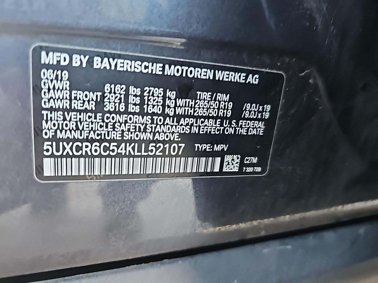 2019 BMW X5 xDrive40i AWD