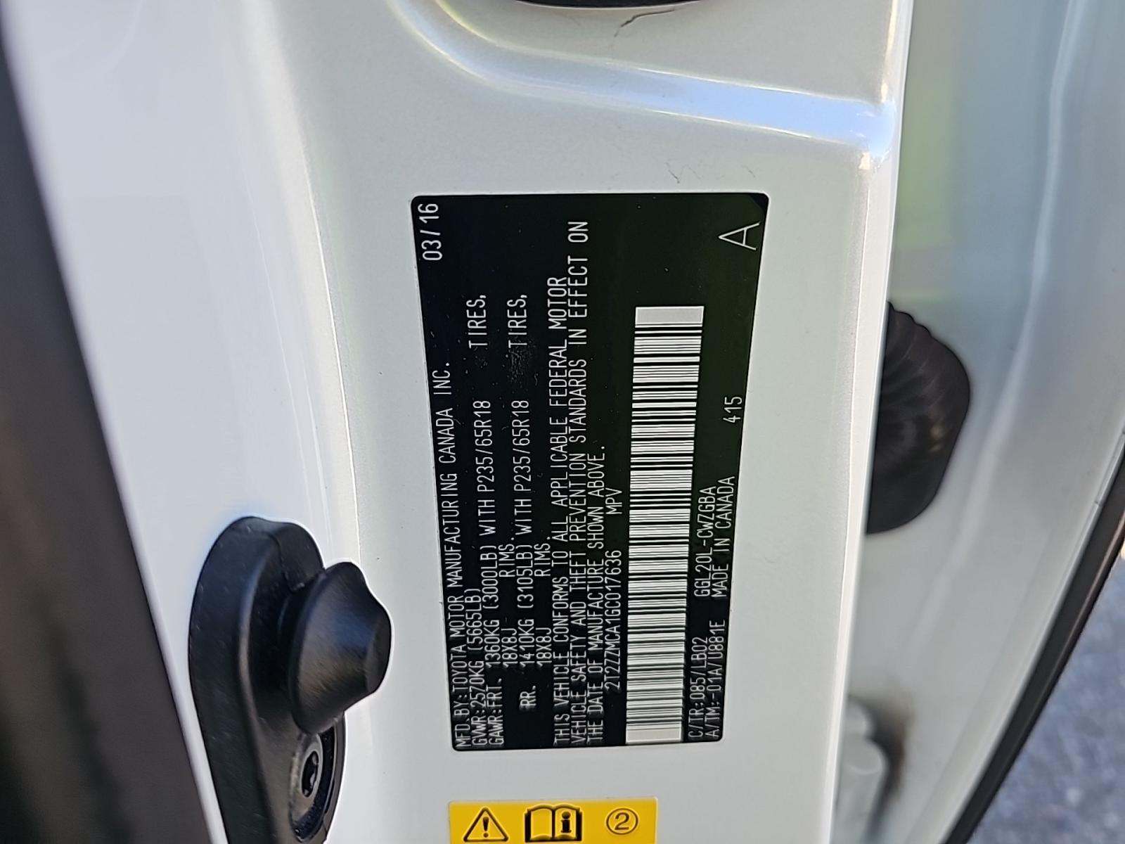 2016 Lexus RX RX 350 FWD