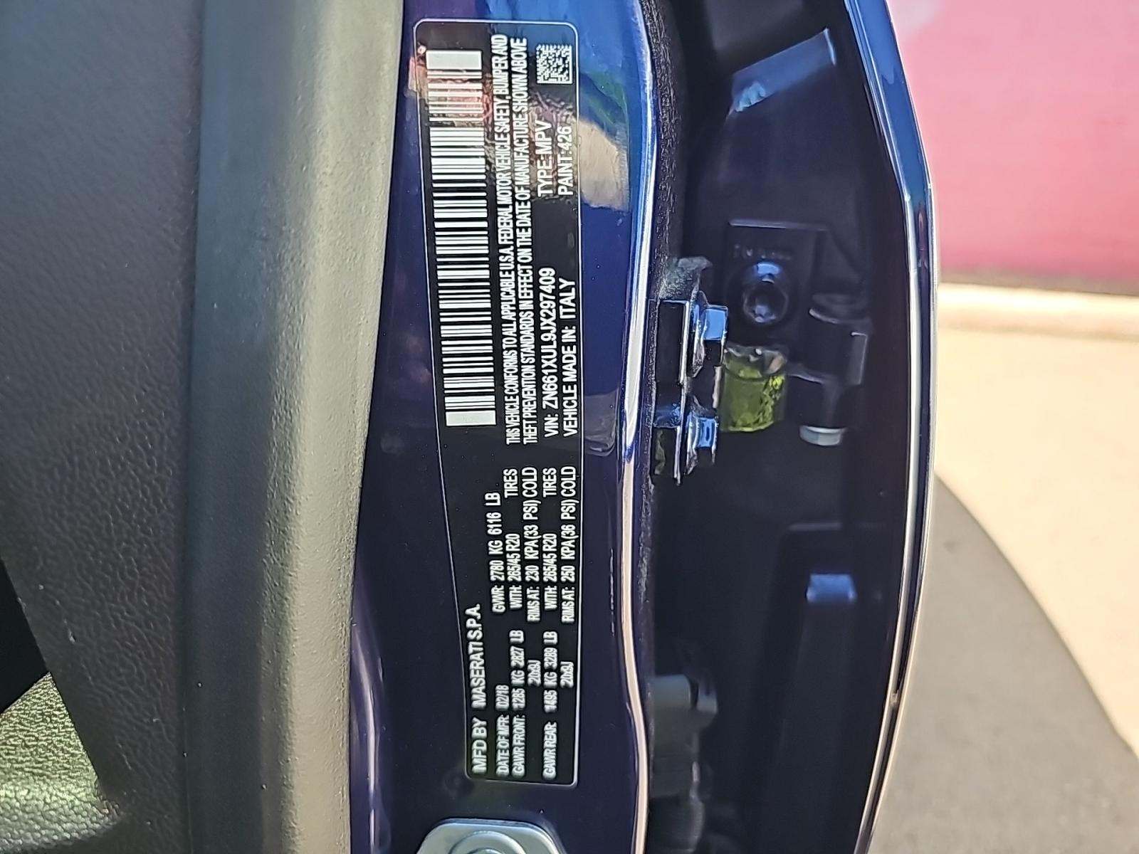 2018 Maserati Levante GrandLusso AWD