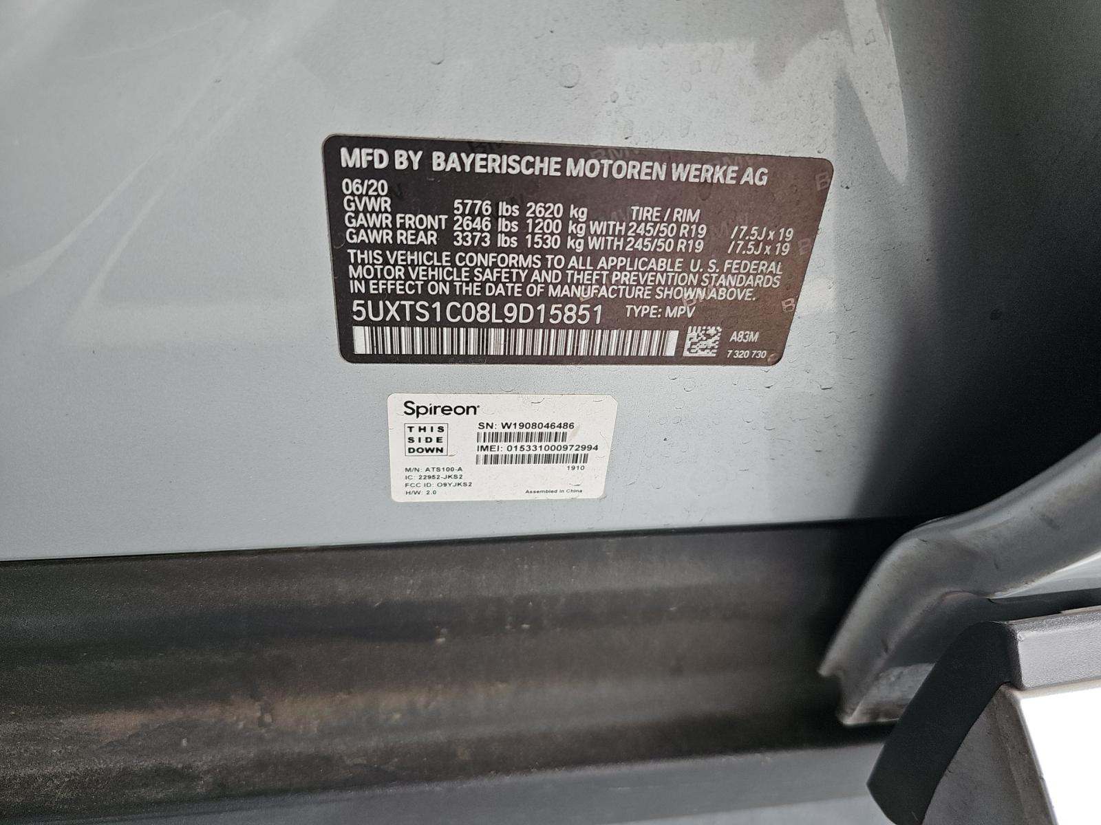 2020 BMW X3 xDrive30e AWD