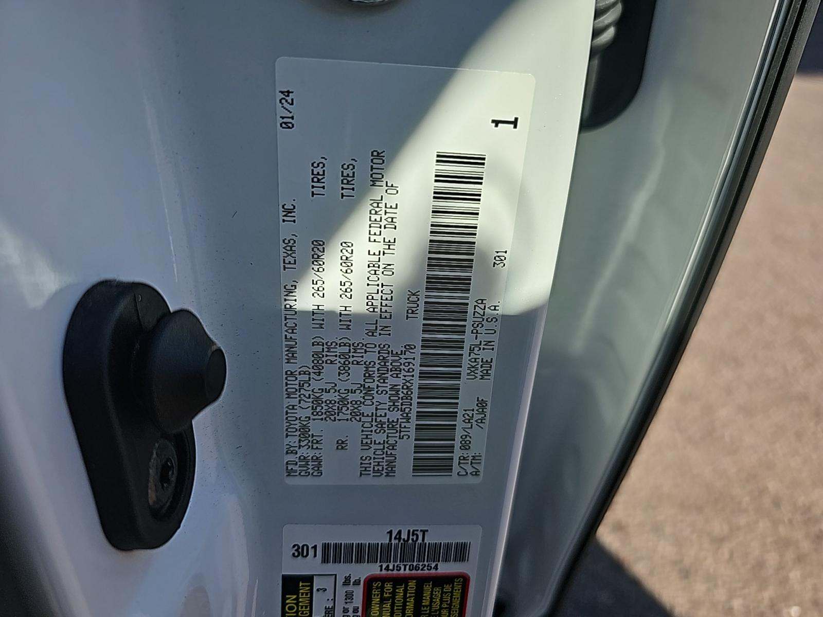 2024 Toyota Tundra Platinum AWD