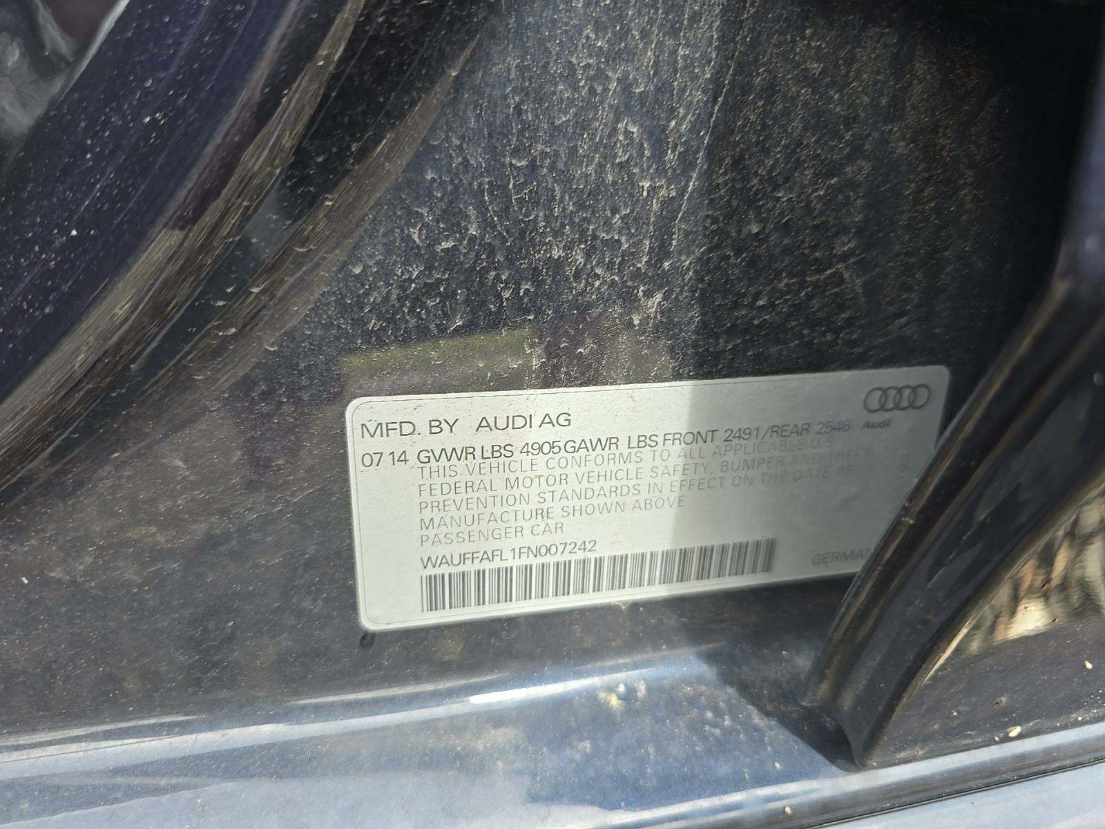 2015 Audi A4 2.0T Premium Plus AWD