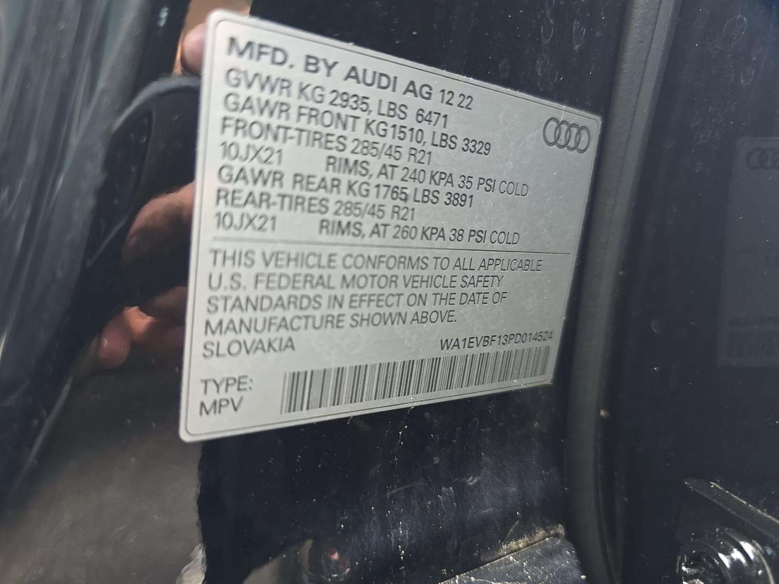 2023 Audi Q8 Premium Plus AWD